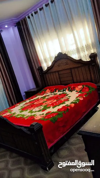 غرفة نوم خشب ممتاز مستعملة بحالة الجديد