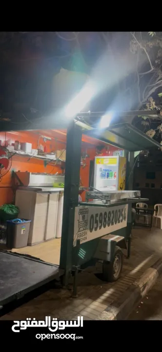 كشك (كرفان) عجلين للبيع في رام الله