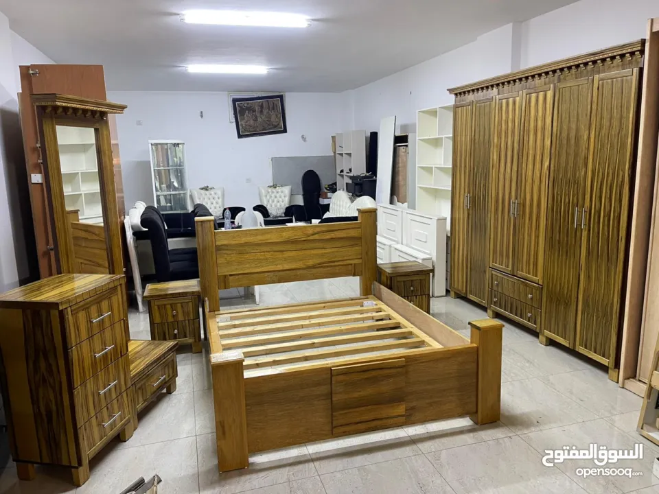 غرفة نوم خشب اكوز وزان