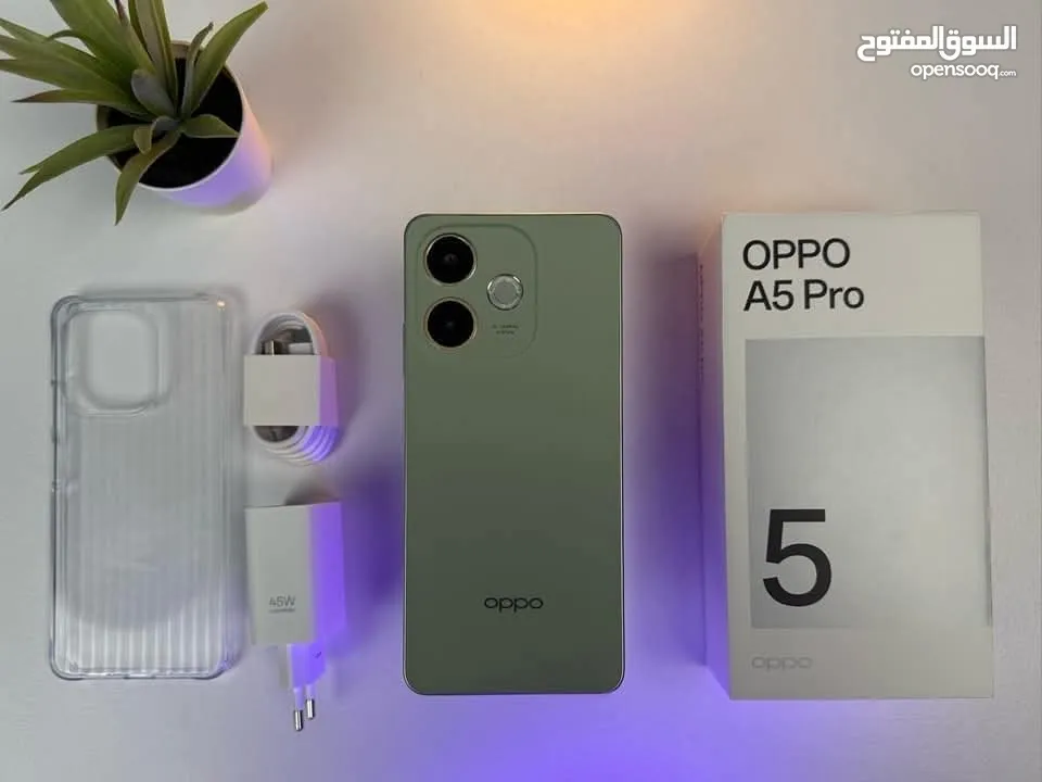 جهاز جديد بالكرتونة oppo A5 pro رام 16 جيجا 256 مكفول سنة متوفر توصيل