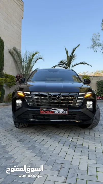 هونداي توسان NLine ترخيص 2022 محرك 1600 هايبرد plug in/يقطع على الشحنه 65 كيلو متر 271 حصان