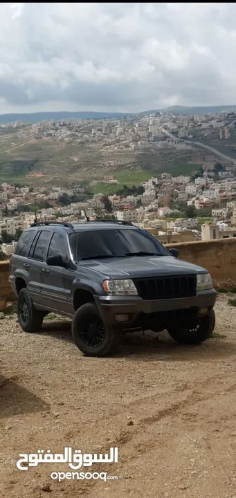 جيب شروكي 2002 معدل مرفوع للبيع