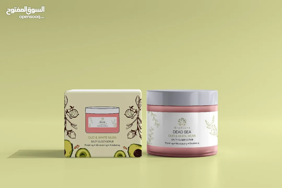 Glamura Scrub Oud & Musk  سكراب جلامورا بالعود والمسك