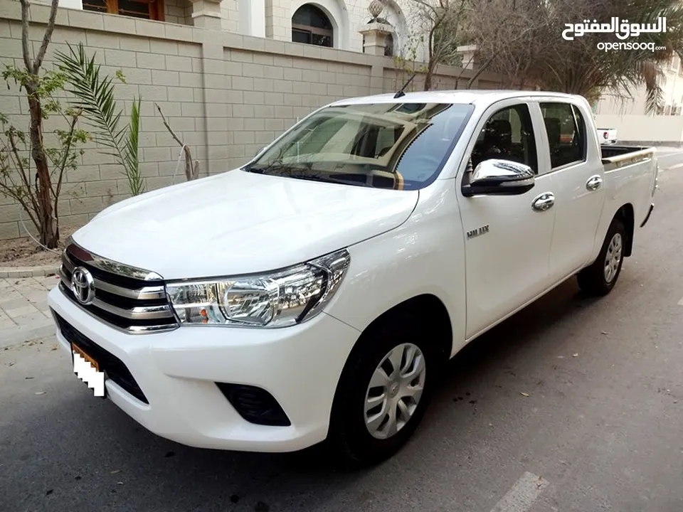 Toyota Hilux Pickup 2.0 L 2021 White Agent Maintained Urgent Sale