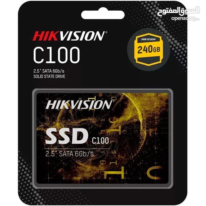 HIKVISION C100 240GB SSD هاردسك كفالة سنة