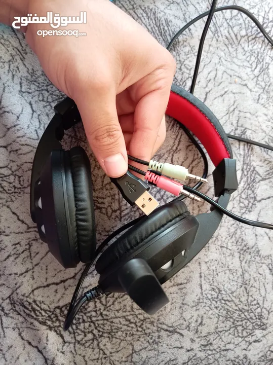 متوفر سماعات جيمنج مستعملات شغالات مئة بالمئة