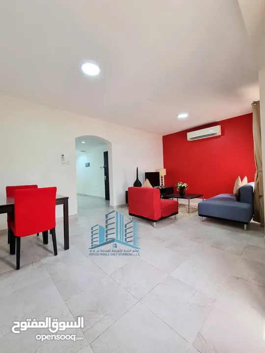 Beautiful Fully Furnished 1 BR Apartment in Al Ghubrah North