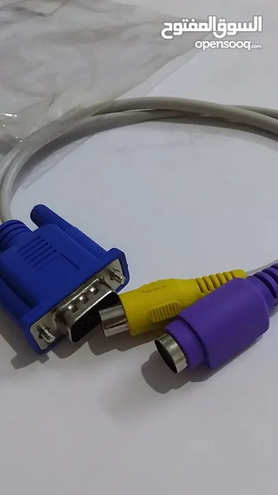 VGA - RCA + SERIAL Cable