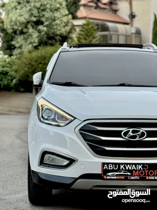 ‏ Hyundai TUSCAN 2014 • Limited Edition فل الفل مع بانورما ، عداد 88 الف اصلي فحص نخب طلاء الشركة