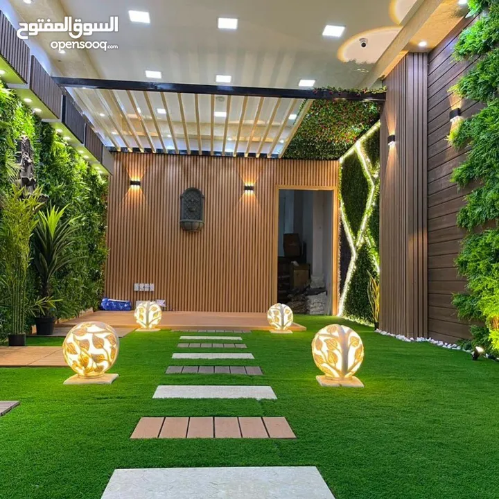 مجموعة أحضر ومنظر لتصميم وتنسيق القصور والڤلل والشاليهات والحدائق  تعود لكم من جديد