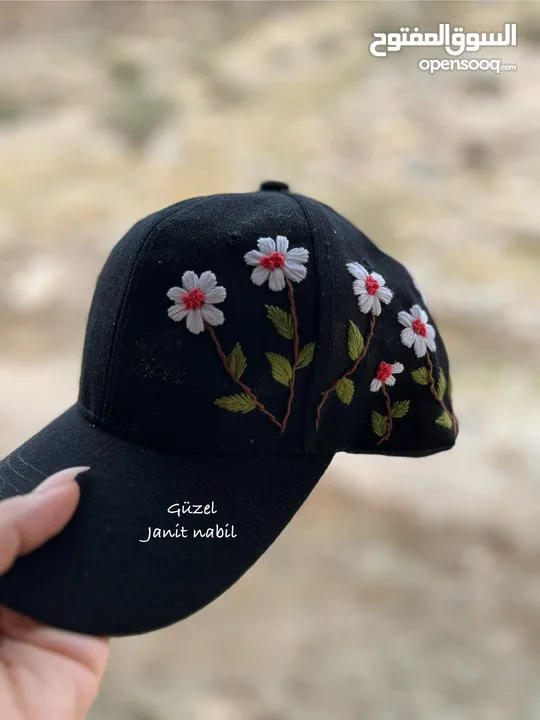 Hand Embroidered Baseball Cap