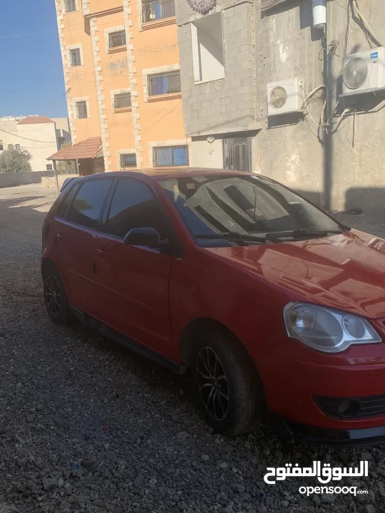 بولو 2006 سياره بصلاه عنبي شركه بمعنا الكلمه اصل برايفت ترخيص تامين ساري المفعول