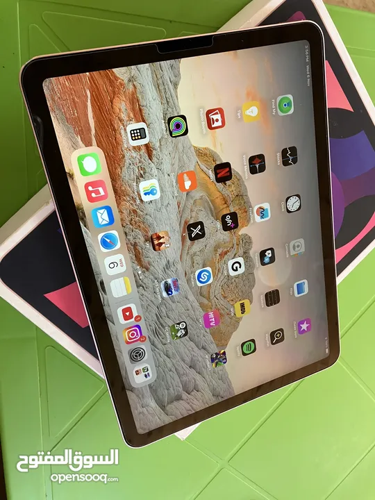 iPad Air 4 64G لون زهري