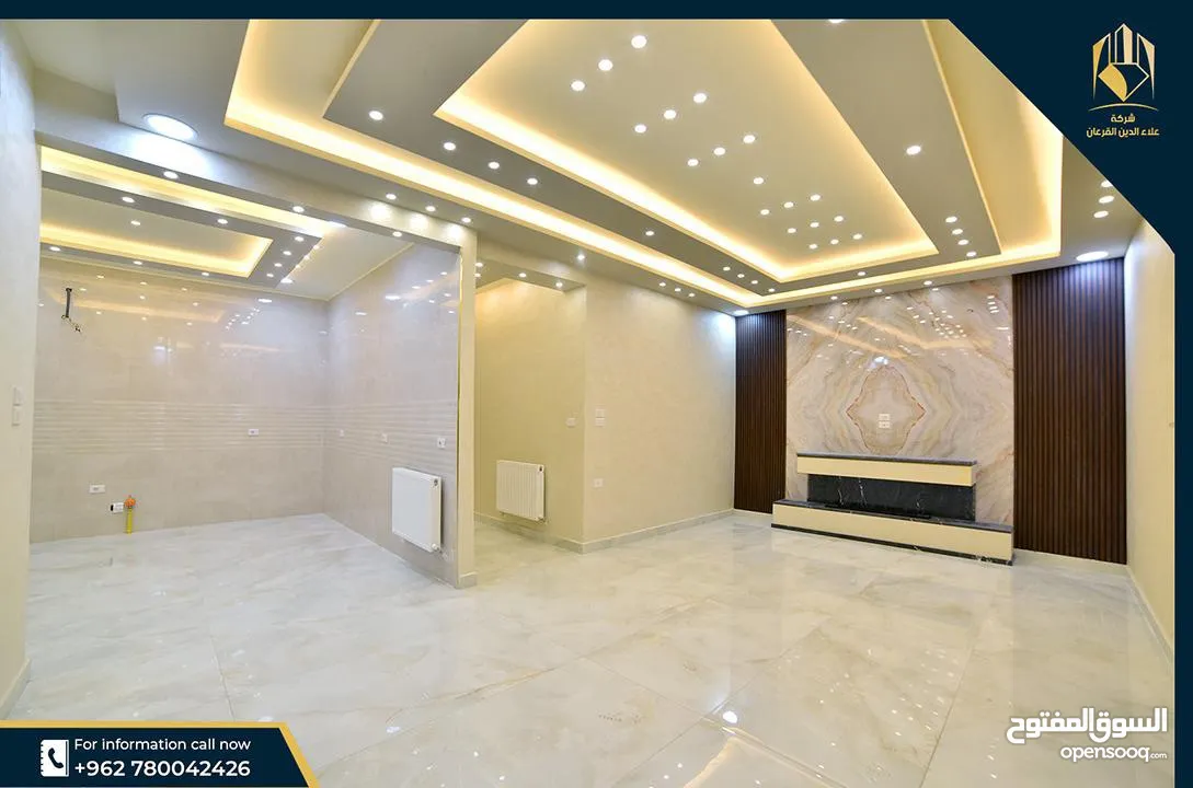 فلل فخمة للبيع الراهبات خلف محطة المناصير مقابل مطعم الطياره مساحة 400 متر طابقين الروف جديد مع مطبخ