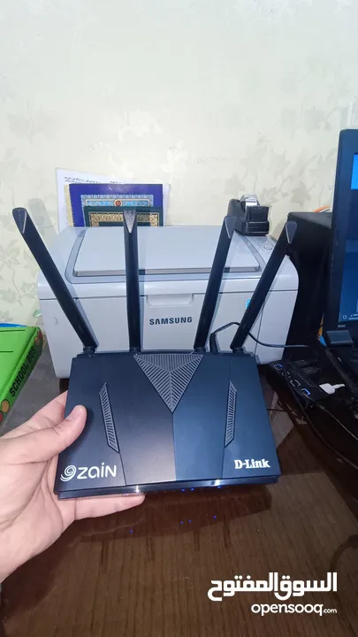 راوتر 4G+plus بلس يشغل كل الخطوط (اورنج + امنيه + زين )