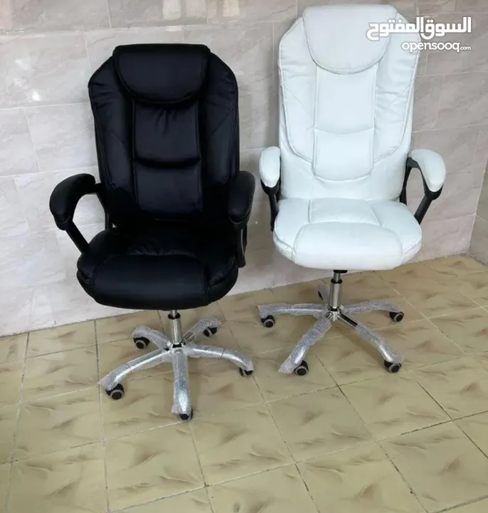 كرسي مدير الجلد متانه و قوة و منظر لافت و جذاب