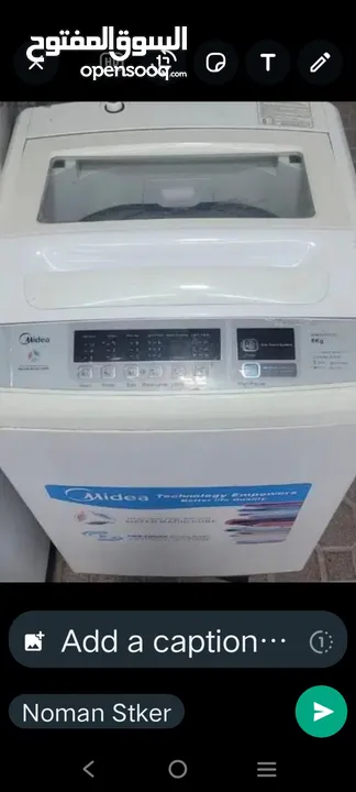 midea automatic washing machine