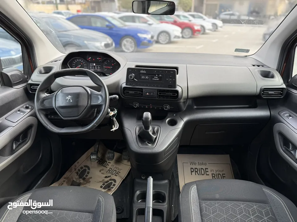 بيجو بارتنر ترخيص 2020 ماتور 1500ديزل جير عادي