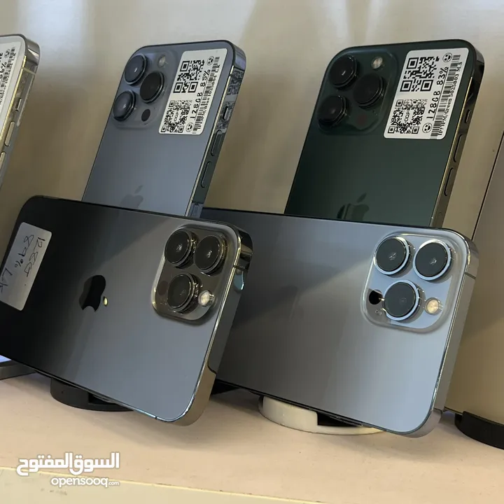 iPhone 13 Promax 128GB / Battery : 83% - 88% مستعمل بحالة الوكالة
