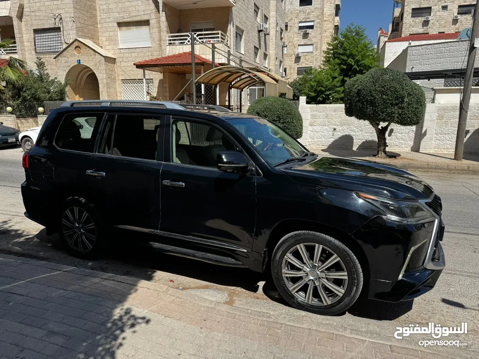 لكزس LX 570 أوروبية فل كامل موديل 2008 بحالة ممتازة  بودي محدث 2021  بسعر مميز