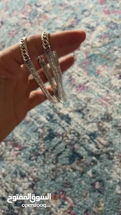 Silver 925 Necklace and bracelet