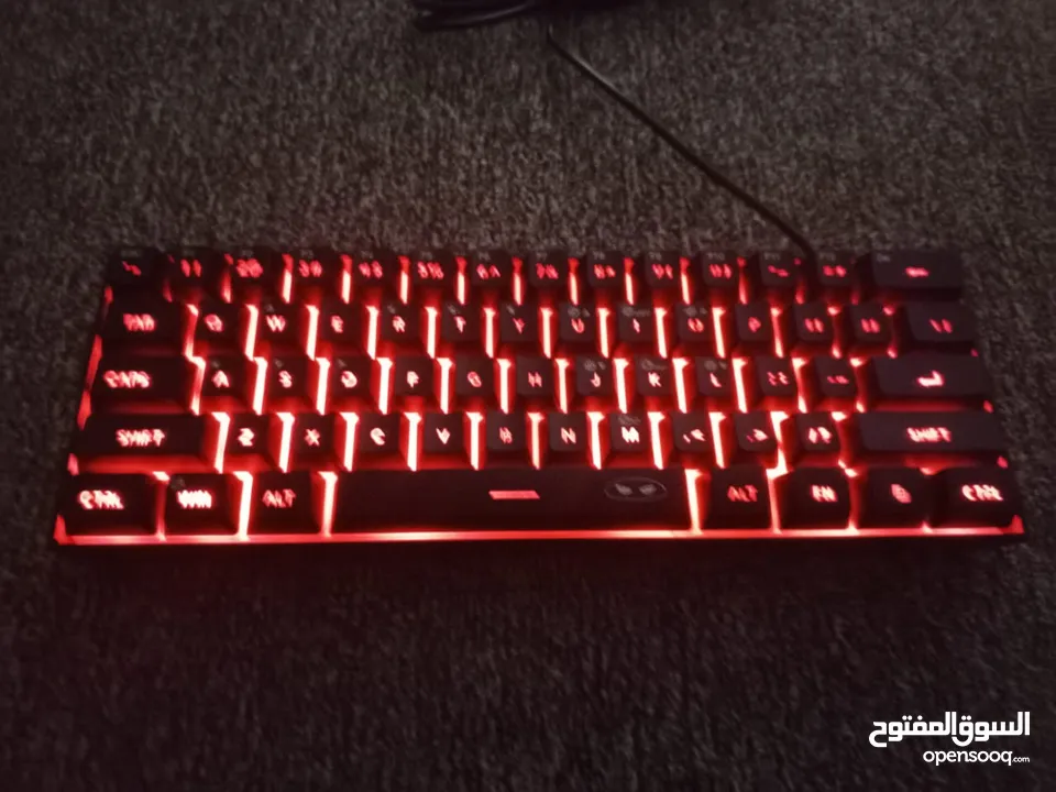 كت العاب للهاتف كامل (كيبورد+ماوس+ماوس باد+usb hub+ستاند) كت كامل للهاتف والتابلت تقدر تشتري شغلة