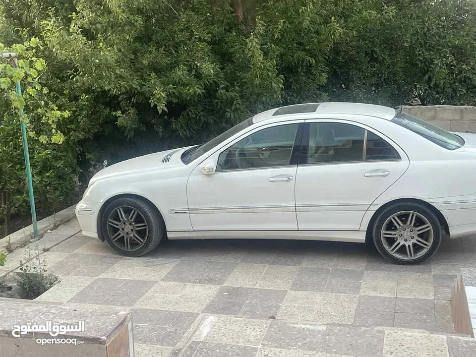 سياره مرسيدس c200 موديل 2006 فحص كامل فل اضافات كامل ممشى قليل 155 الف