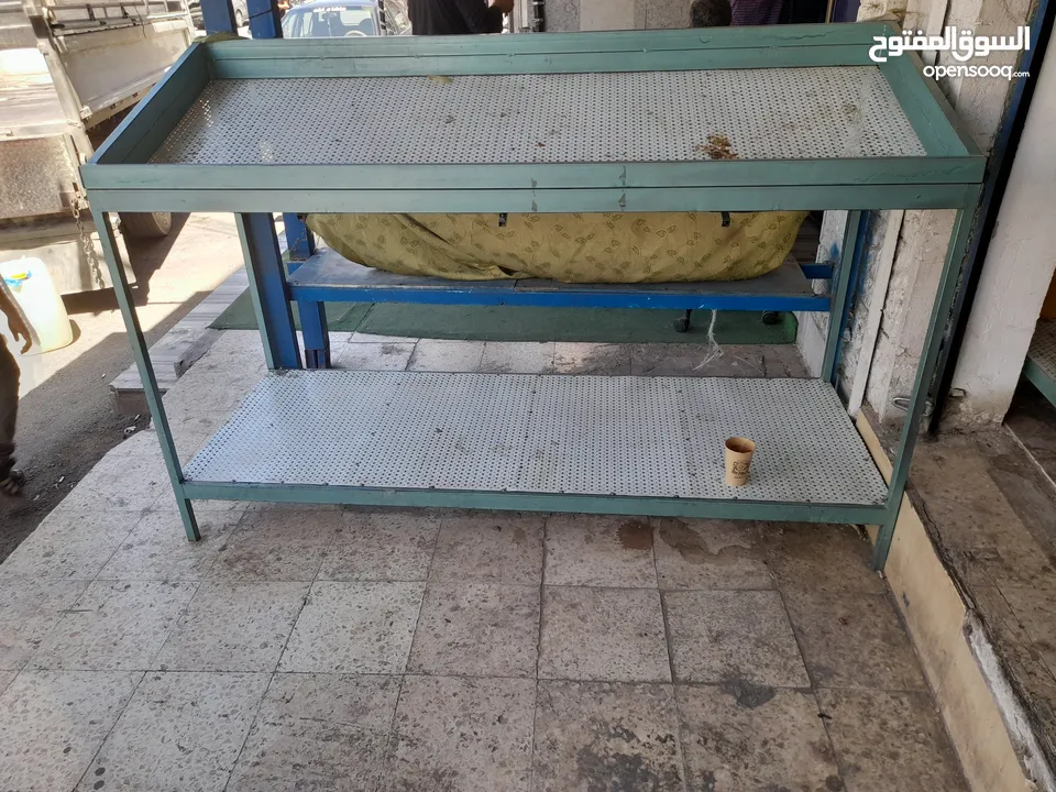 استاندات محل خضرة حديد للبيع حديد ثقيل حديد تفصيل