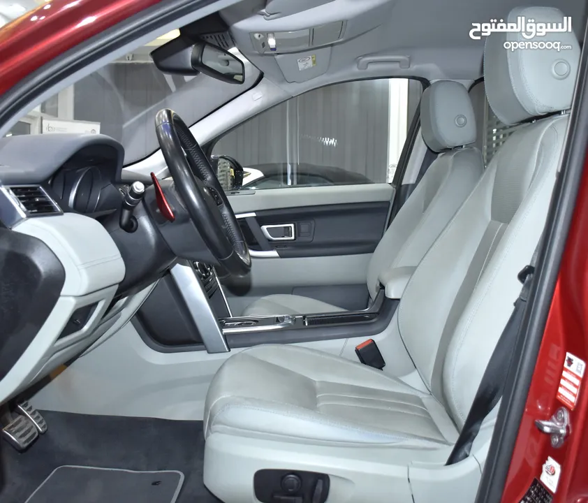 Land Rover Discovery Sport SE Si4 ( 2016 Model ) in Red Color GCC Specs