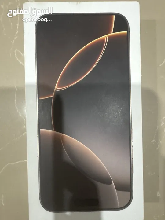 iPhone 16 pro max eSIM جديد بالكرتونة