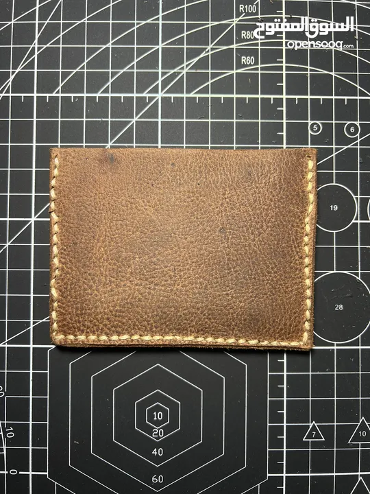 Simple hand made leather wallet