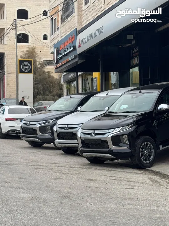 ميتسوبيشي تندر آخر كمية وآخر الوان