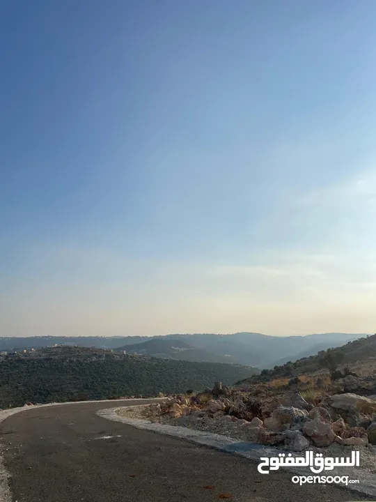 أرض بناء للبيع في فرخة - اطلالة جميلة جدا