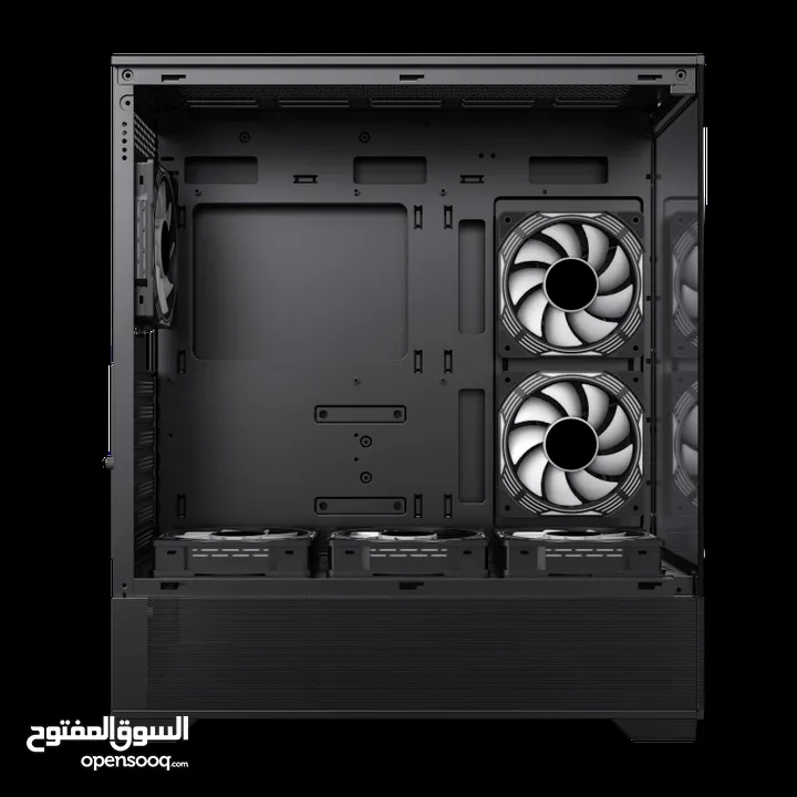 كيس جيمنغ  من جيماكس مضيئ رجب تصميم زجاجي رهيب RGB GAMEMAX Vista AB Case Gaming