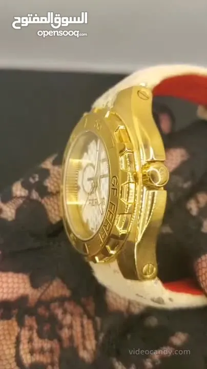 ساعة يد نسائية من جيانفرانكو فيري مطلية بالذهب ستانلس ستيل/Gianfranco Ferre Gold Plated