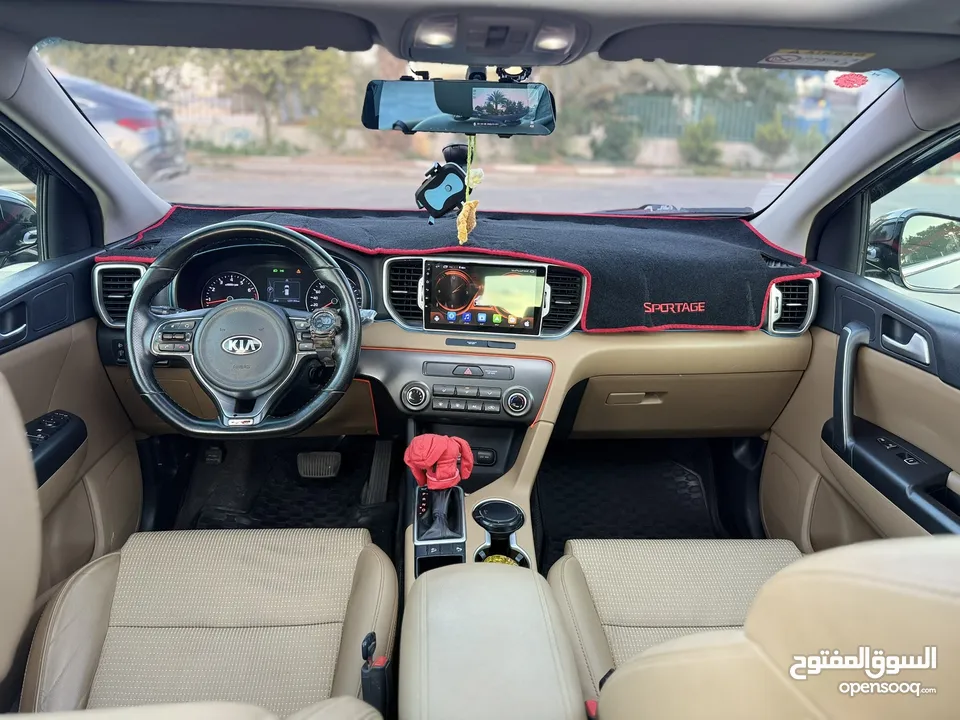 كيا سبورتاج ترخيص 2017 فل إضافات