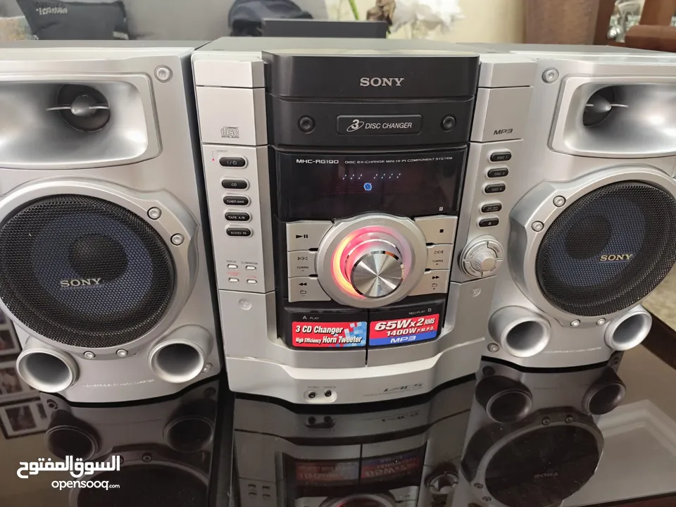 للبيع: جهاز سوني ستيريو Sony HCD‐RG190 – حالة ممتازة