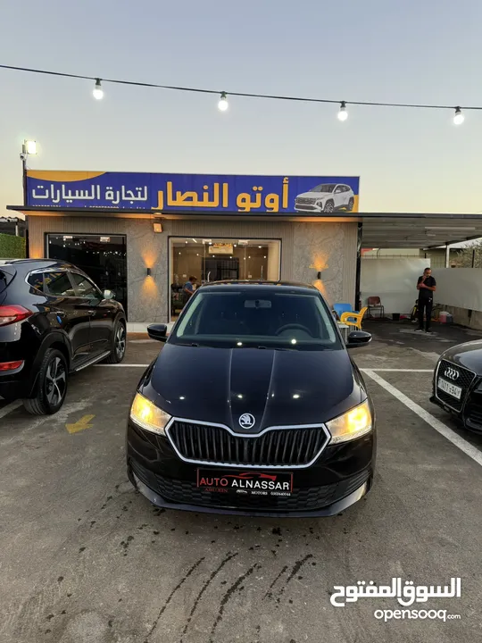 سكودا فابيا ترخيص 2019 محرك 1.0 تيربو بنزين نخب اول
