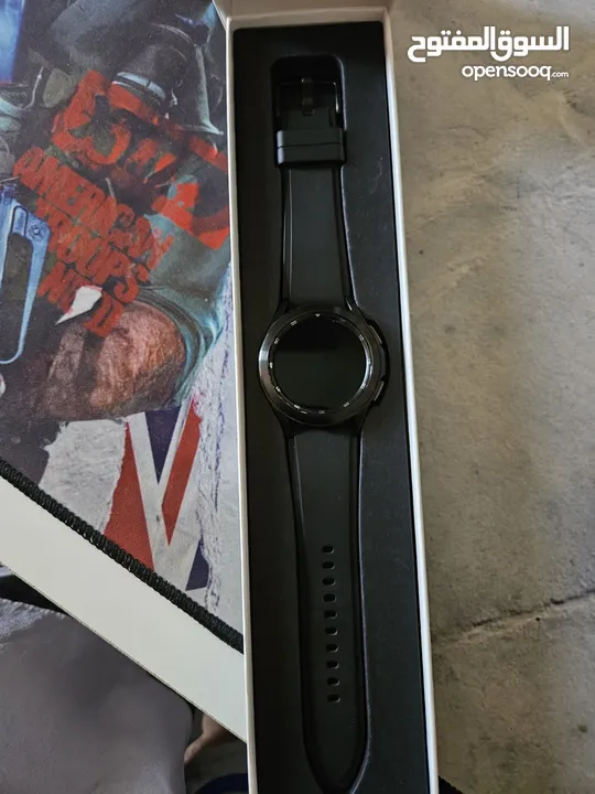 ساعة Galaxy watch 4 classic حالة الجديد
