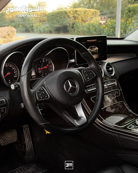 ‏Mercedes C300 panorama  2016