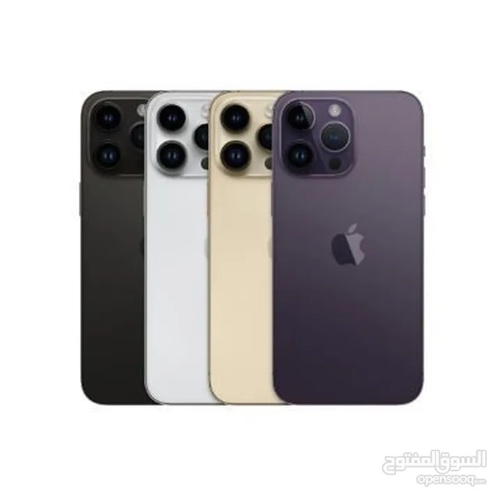 iPhone 14 Pro جديد جميع الالوان كفالة لمده عام