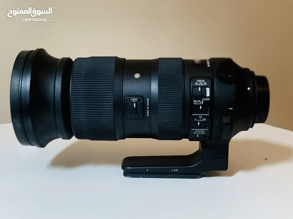 كانون كاميرا D1 mark iv كاملة الملحقات و عدستين   Sigma 60-600mm sport & EF 16-35mm IS II