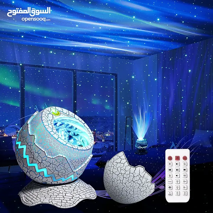 جهاز عرض ضوئي ليلي بيضة الديناصور  فقط بأقل