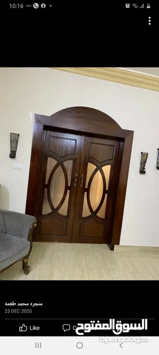 عرض على ابواب الخشب