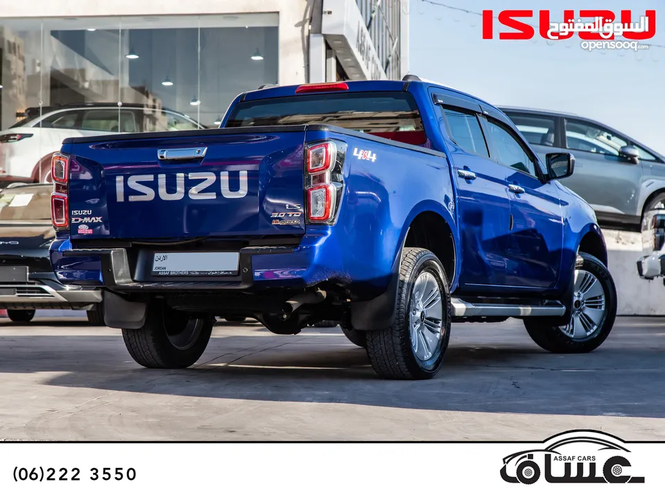 Isuzu D-Max 2022 Ls   البكب وارد و كفالة الشركة و قطع مسافة 74,000 كم فقط