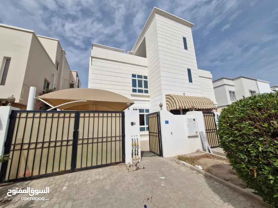4 BR + Maid’s Room Amazing Twin Villa in Al Mawalah North