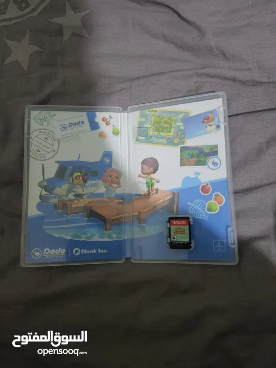 لعبة نينتندو سويتش animal crossing new horizonsنينتندو سويتش مع كينترولار