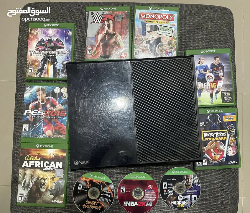 X box 1( مع محول ) ( مع سلك HDMI )