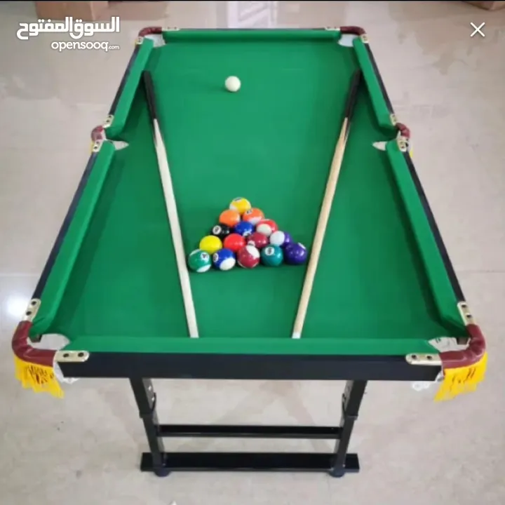 بلياردو بقواعد معدنية حجم 4قدم بسعر خاص وحصري