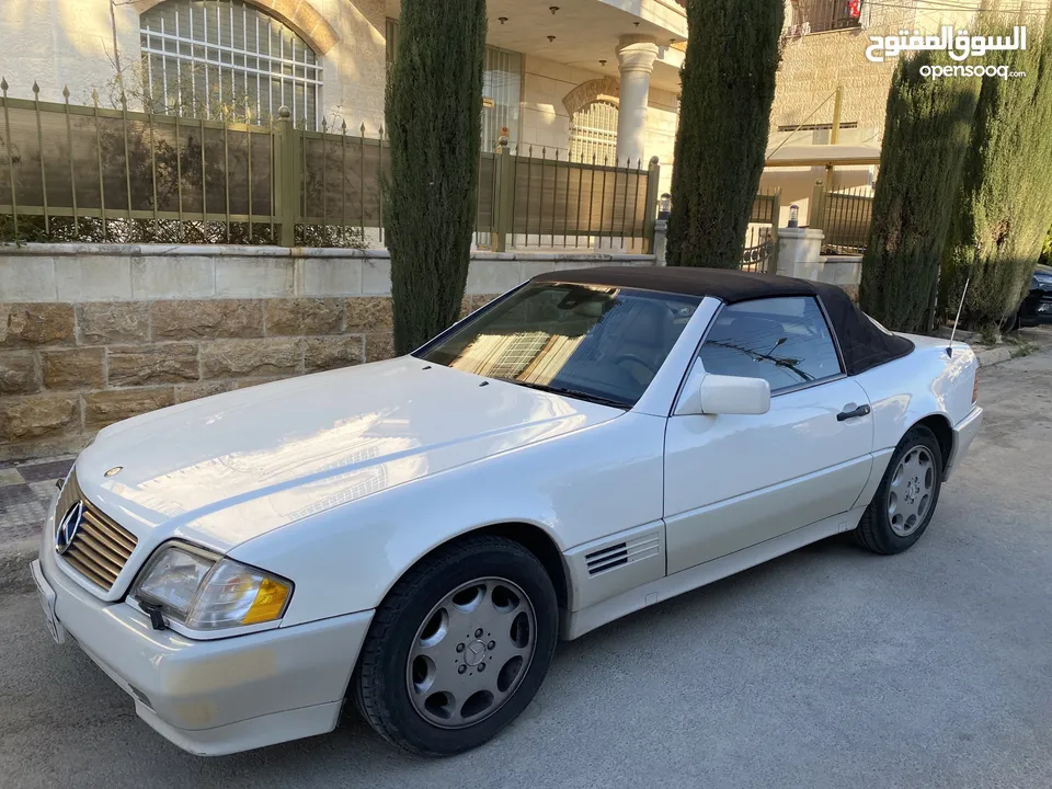 Mercedes SL 320 1995 لعشاق الكلسك  من انظف مرسيدس اس ال في الاردن  ( كاش او بدل على بك اب )